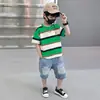 Conjunto de Verano para Niños 2026 Estilo Nuevo Ropa de Verano de Manga Corta para Bebé Ropa Infantil de Moda Estilo Urbano para Niños