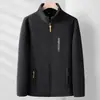 Chaqueta de Polar para Exteriores para Hombre Abrigo de Polar Sherpa para Hombre Chaqueta Shell de Polar Doble Cara Engrosada para Primavera y Otoño Forro Sudadera con Capucha Cardigan para Hombre