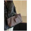 Bolsa de Gran Capacidad para Mujer 2026 Nuevo Otoño Popular Moda Bolso de Hombro Único Sensación de Alta Gama Retro Bolso Tote para Viajes