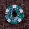 Para Bombilla de Lámpara de Buda Mecha Lámpara de Cristal LED Colorida Atenuable Luz Amarilla Luz Roja Parche Fuente de Luz de Buda