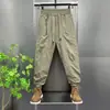 Calça Handsome Estilo Americano Masculina e Feminina 2024 Marca de Moda Moda Calça Esportiva de Perna Larga Costura Jovem Calça Casual Harlan