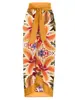[Traje de baño de estilo festivo para mujer] patrón personalizado estampado multicolor mono vestido de gasa protector solar Amazon Europeo y Americano