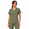 Entrega el Mismo Día, Todos los Colores y Tallas DisponiblesUniformes Médicos Amazon Transfronterizos, Batas Quirúrgicas, Uniformes de Enfermera, Uniformes para Hospitales de Mascotas