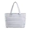 Bolsa Tote Nuvem Feminina Transfronteiriça Leve Poliéster Acolchoada Bolsa de Mão Bolsa de Ginástica Multifuncional Bolsa de Viagem Noturna Bolsa Puff