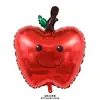 Fresa Manzana Cereza Piña Forma Especial Fruta y Verdura Sandía Película de Aluminio Decoración de Fiesta Globo Fabricante Mayorista