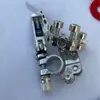 Clipe de toque de bateria interruptor de proteção de bateria clipe de fiação poroso liga de zinco cabeça de polo de bateria modificada