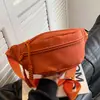 Bolso pequeño informal de lona para mujer, bandolera de moda 2023, bolso deportivo para el pecho, bolso de tela combinable, riñonera para mujer
