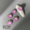 Série de Resina de Frutas Ice Through de Verão Acessórios de Nail Art All-match Xiaoqing Novos Acessórios de Nail Art de Frutas Cartoon