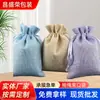 Bolsas con Cordón del Fabricante, Bolsas de Almacenamiento con Cordón, Bolsas de Tela de Algodón y Lino, En Stock, Soporte para Personalización y Venta al por Mayor