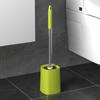 Cepillo para Inodoro para Limpieza de Baño en Casa, Sin Esquinas Muertas, con Base, Juego de Mango Largo, Cepillo de Limpieza al por Mayor