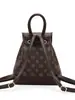 Mochila Pequeña de Moda Simple para el Trabajo para Mujer 2026 Nueva Bolso Cubo de Mano Mochila Texturizada Bolsas de Comercio Exterior