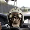 Decoraciones Acrílicas 2D de Calavera y Rosa para Halloween Colgantes para Coche Decoraciones Transfronterizas de Productos Nuevos