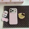 Estilo Coreano Desenho Animado Bolinhas Ursinho Ímã de Sucção Adequado para Capa de Celular iPhone 17 Pro Max Apple 16 P Suporte 15 P