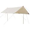 Toldo exterior para tienda de campaña, toldo para camping, picnic, impermeable, protector solar, pérgola, toldo de playa