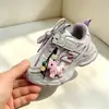 Nuevos zapatos deportivos de doble malla Dingguai en tallas 27-31, zapatos de moda para niños pequeños, zapatos tipo papá para niños mayores, zapatos deportivos para niñas