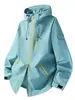 Chaqueta de una sola capa para pareja, chaqueta fina para mujer, ropa de montañismo resistente al frío para hombre y mujer, chaqueta impermeable y cortavientos