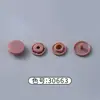 Botões de Pressão Plástico Colorido T5 para Roupas Infantis e Lingerie, Botões de Pressão de Resina Brilhantes e Foscos T3 T8 Preto e Branco
