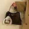 Bolso Tote Versátil de Cuero con Cera de Aceite Estilo Coreano para Viajes Diarios para Mujer 2026 Nuevo Modelo Bolso de Mano Hombro Cruzado Bolso Kelly