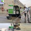 Máquina lavadora de autos escolar ambiente exterior limpieza máquina barredora totalmente cerrada aspiradora de arrastre pulverizador de agua