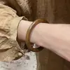 Pulsera de Hebilla de Esmalte de Colores Campana Fu Pai Tejida a Mano para Mujer Cuerda de Mano Regalo de Pareja para Novia Estudiante