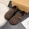 Zapatos versátiles de estilo francés para mujer, sin cordones, zapatos casuales, zapatos cómodos de invierno para mujer con correa de hebilla, zapatos casuales con plataforma interior, diseño de lunares, 2026