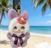 Nuevo Colgante de Animal de Pie Muñeca de Vinilo Transfronteriza Juguete de Peluche Llavero de Muñeca Accesorio para Bolso