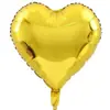 Tablero de luz 18 pulgadas forma de corazón globo de película de aluminio globo de papel de aluminio amor decoración de boda sala de bodas fiesta de cumpleaños
