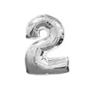 Globos de Número Grandes Dorados y Plateados de 32 pulgadas del 0 al 9 para Decoración de Propuesta, Boda, Cumpleaños, Celebración de Aniversario