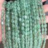 Cuentas sueltas en forma de huevo de 6 x 8 mm, piedras semipreciosas de ágata de cristal, accesorios de joyería para bricolaje, collar, pulsera de cuentas, venta al por mayor