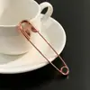 Broche Criativo Colorido Brilhante Presilha de Cabelo de Metal Tamanho Grande Múltiplos Cabelos Parte de Trás da Cabeça Adorno de Cabeça Personalidade Broche Grande Pin de Lapela para Terno