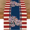 Corredor de Mesa para o Dia da Independência Mais Vendido, Toalha de Mesa Decorativa para o 250º Aniversário Americano, Decoração de Casa, Mesa de Centro da Sala de Estar, Toalha de Mesa para Mesa de Jantar da Cozinha