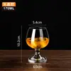 Juego de Copas de Vino de Cristal Copas de Brandy Copa de Vino Blanco para el Hogar Copa de Whisky Engrosada Copa Alta para Vino Tinto
