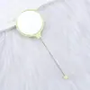 Nuevo Espejo Pequeño de Cuentas DIY, Espejo Mini Portátil de Alta Definición Colorido y Lindo, Espejo de Mano, Al por Mayor en Stock