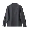 Nueva Chaqueta de Otoño Tres Pruebas para Hombre Teflon Cortavientos y Resistente al Desgaste Chaqueta Casual para Deportes al Aire Libre Chaqueta de Trabajo con Solapa para Hombre