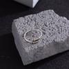 Anillo de Moda Coreana de Nicho Diseño para Mujer Sentido Simple Ins Personalidad Tendencia Sentido de Alta Gama Versátil Anillo Abierto para Dedo