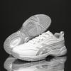 Zapatillas de Bádminton Profesionales para Entrenamiento de Competición para Hombres y Mujeres Deportes al Aire Libre Suela de Goma Antideslizantes Transpirables Zapatillas de Tenis Zapatillas de Tenis de Mesa