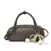 Bolso Sencillo Transfronterizo para Mujer 2026 Nueva Moda Versátil Lazo de Perlas Estilo Coreano Bolso de Hombro Cruzado Único para Mujer