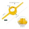 Llave de terraja para tubería de agua Yun Bei juego de 6 piezas llave de macho terraja para tubo de plástico pvc 4 puntos 6 puntos 1 pulgada