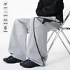 Pantalones Casuales para Exteriores Patchwork Desestructurado Funcional Bloque de Color Primavera 2026 con un Diseño de Alta Gama, Pantalones Largos de Marca de Moda para Hombre