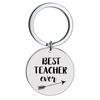 Nuevo Llavero Colgante de Temporada de Graduación Transfronteriza de Amazon Declaración Inspiradora de Copia diy Redondo con Estampado de Marca