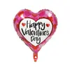 Colección Globos de Película de Aluminio en Forma de Corazón de 18 Pulgadas para San Valentín, Globo para Confesión de Boda, Globo Decorativo para Fiesta, Papel de Aluminio