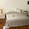 Austríaco Lenzing Tencel Cama Produto Único Verão Seda Seda de Gelo Dupla Cor Pura Cama Lençóis de Cama Capa de Edredom Fronha Cama Lençóis de Cama
