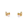 Pendientes de Perla con Aguja de Plata S925 Estilo Francés de Nicho Moda Popular Exquisitos Lujosos Accesibles Pendientes de Gama Alta para Mujer