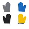 Luvas de Silicone de Grau Alimentício Prontas para Uso, Luvas Isoladas de Camada Dupla de Algodão Espessadas, Fornos de Micro-ondas, Várias Cores Disponíveis