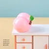 Fruta Simulada Durian Morango Fruta Pequenos Enfeites Resina Acessórios DIY Micro Paisagem Comida Brinquedo Decorações Atacado