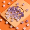 10mm Olho de Gato Dourado Resina que Muda de Cor com Luz UV Ultravioleta Contas para DIY Pulseira de Uva com Contas Pingente Contas Soltas Atacado