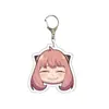 Merchandising del Anime Spy x Family Anya Yor Briar Llavero Colgante Acrílico
