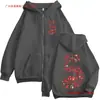 Sudadera con Cremallera Estilo Europeo y Americano Transfronteriza Temporada Cinco Eddie Manson para Hombres y Mujeres, Sudadera con Cremallera de Moda