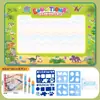 Lienzo de Agua Manta de Aprendizaje Mágica de Agua Tela de Escritura con Agua Pintura para Niños Manta de Pintura Mágica con Agua Transparente de Gran Tamaño Grafiti Repetido