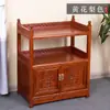 Gabinete de té gabinete de agua para té gabinete de almacenamiento de madera maciza estante para sala de estar gabinete lateral de sofá aparador pequeño gabinete de vino gabinete lateral de mesa de té